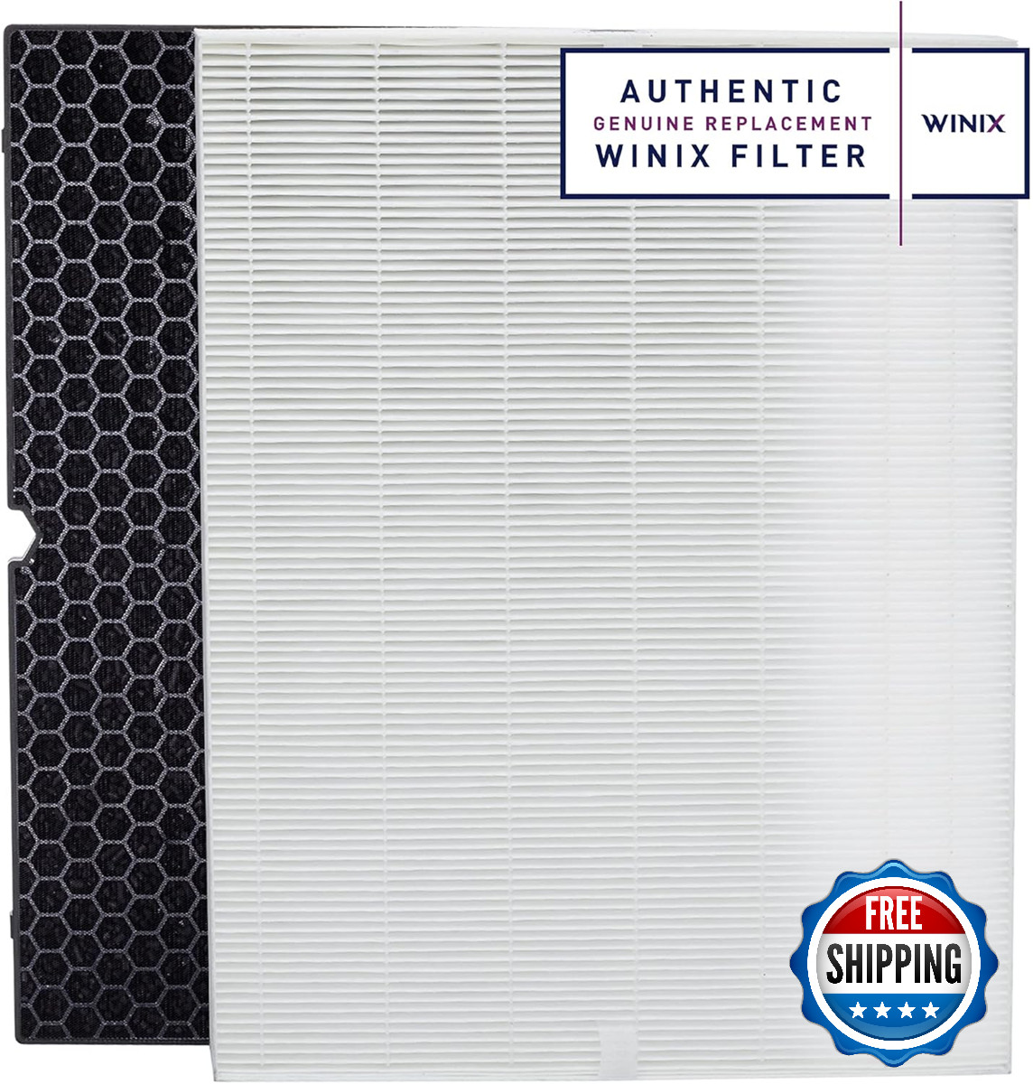 Genuine Winix 116130 Replacement Filter H for 5500-2 Air Purifier, 16.25"x12.5"
