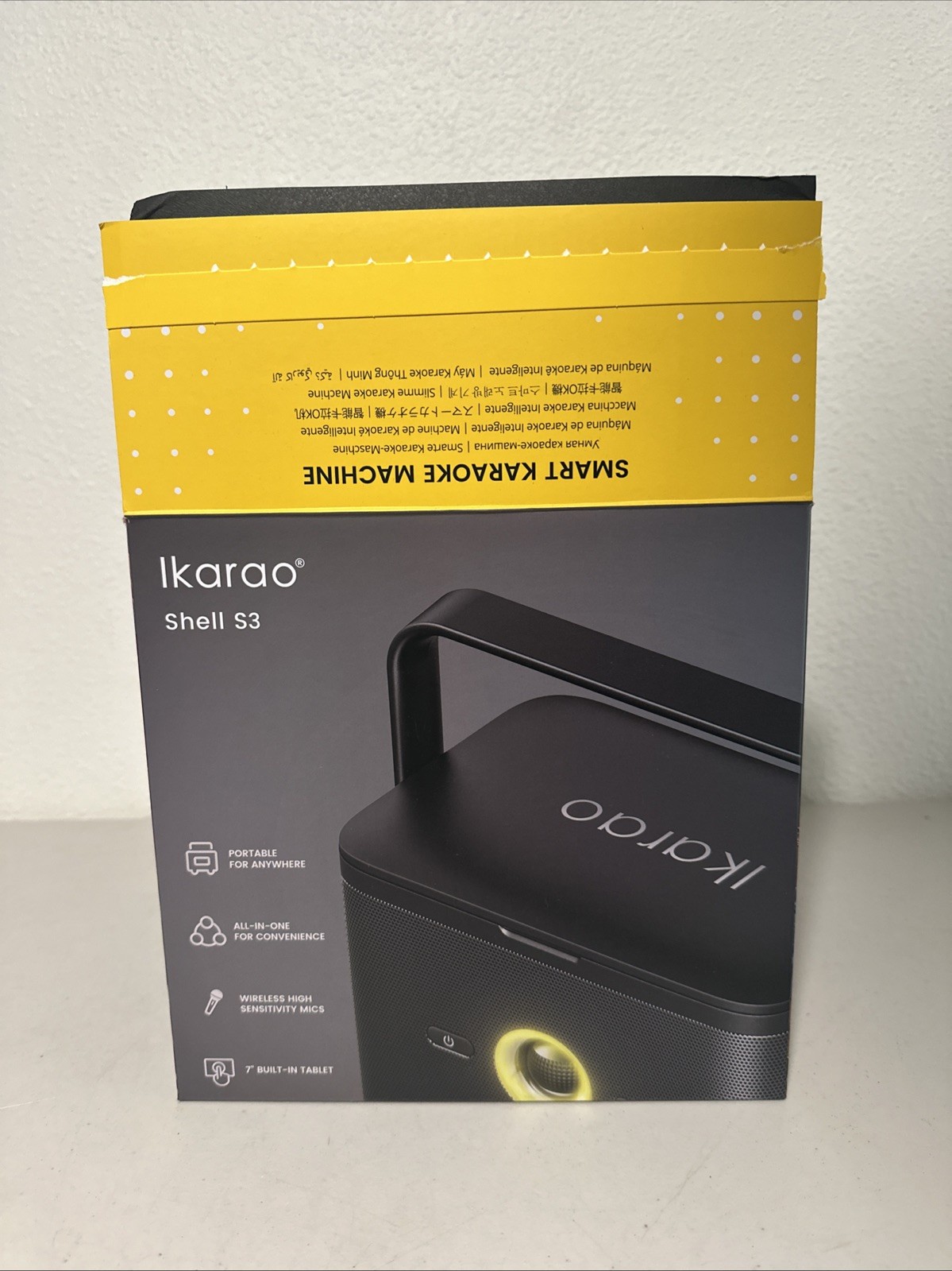 Ikarao Shell S3 Portable Karaoke Speaker System