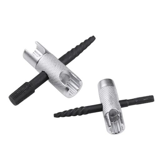 Grease Zerk Fitting Tool, 4 Way Grease Zerk Removal Multi-Tool Fit 1/4"-28