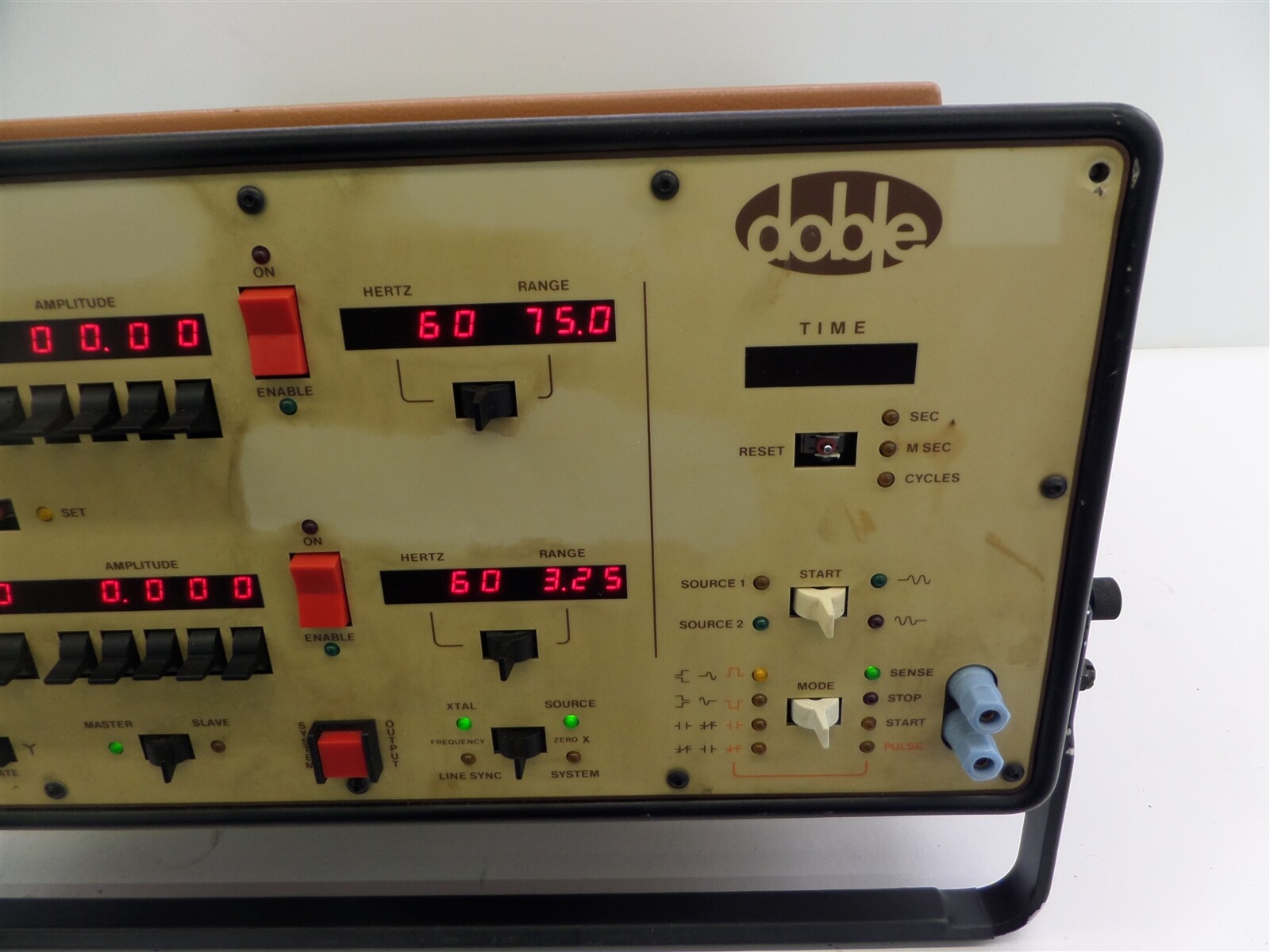 Doble F2100 Test System - Missing Switches Missing Fan