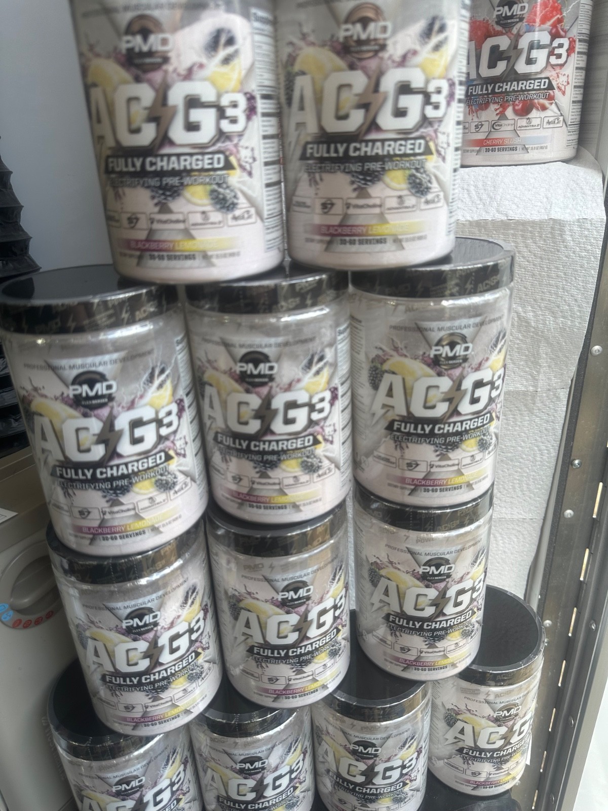 PMD  ACG3 Fully Charged Pre-Workout - Blackberry Lemonade 30 Servings)