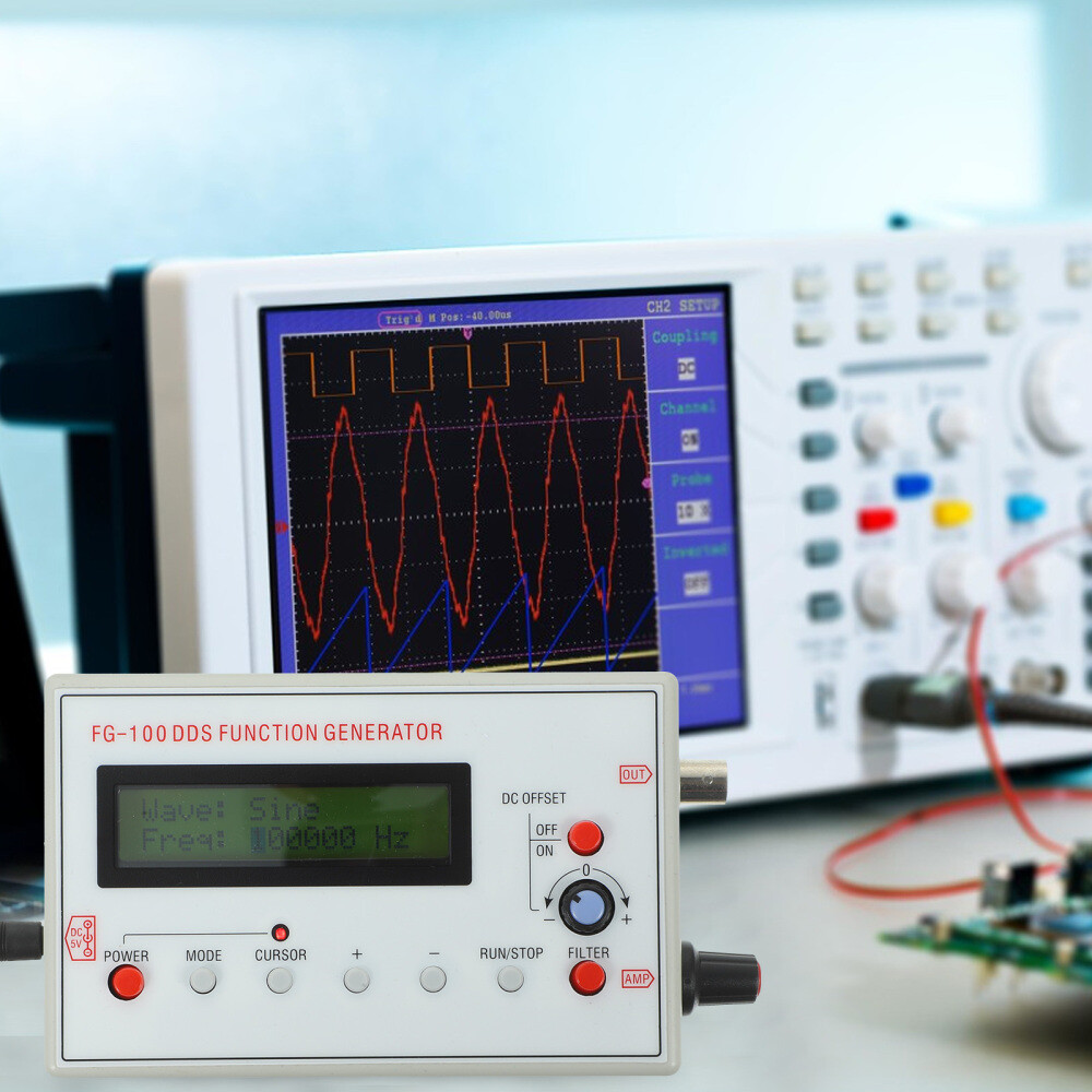 Function Signal Generator Board Sine Triangle Square Output 1Hz-500kHz Frequency
