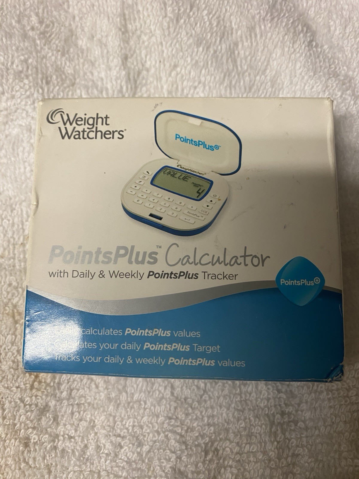 Weight Watchers Points Plus Calculator Tracker- Manuals In Box . Open