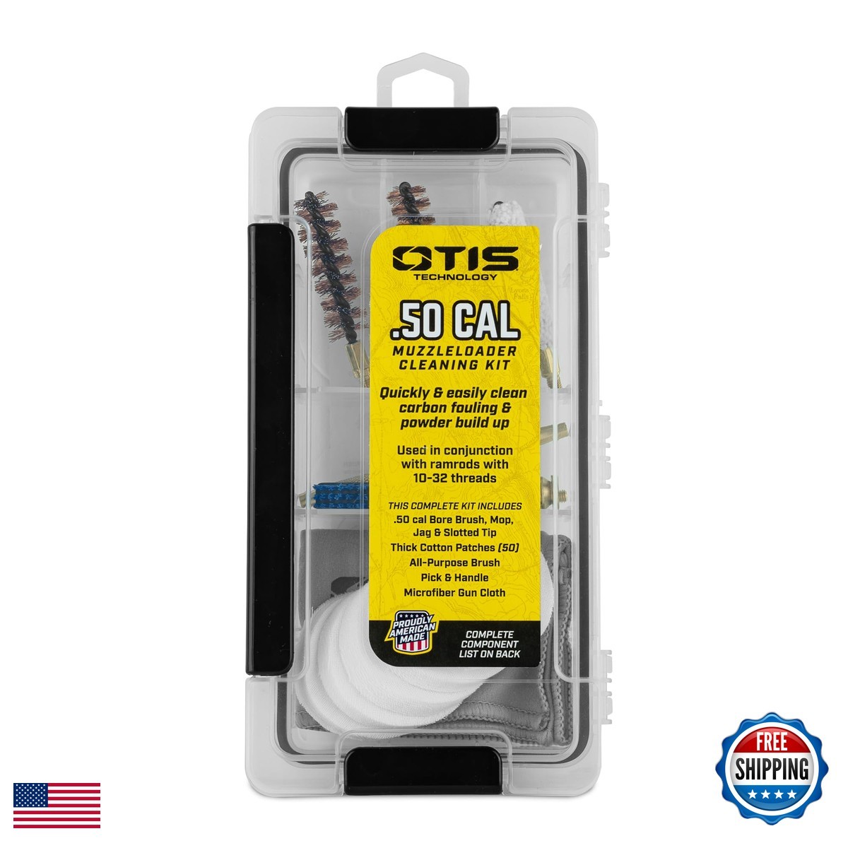 Otis Technology .50 Cal Muzzleloader Cleaning Kit