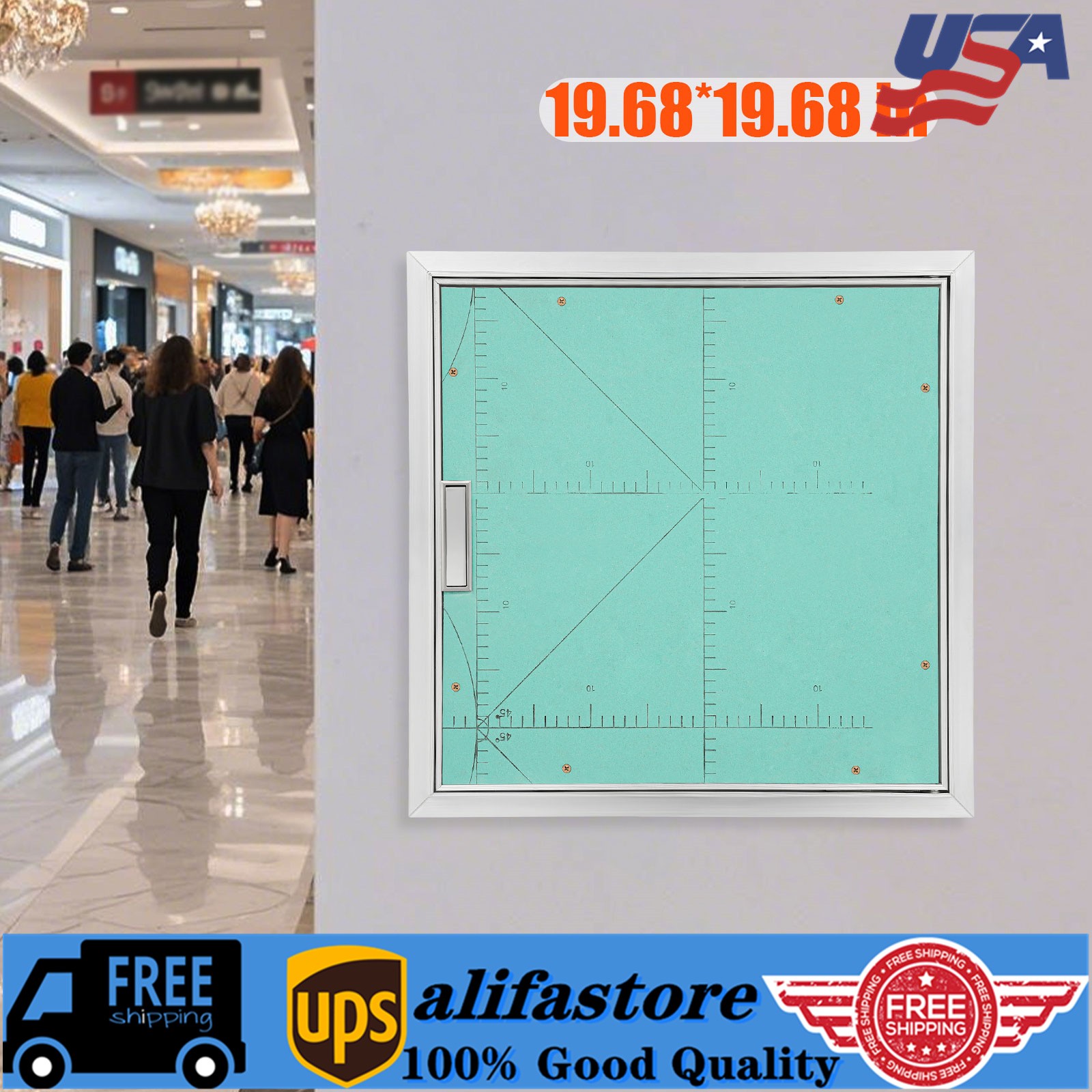 Plasterboard Access Panels with Aluminium Frame Inspection Hatch Revision Door