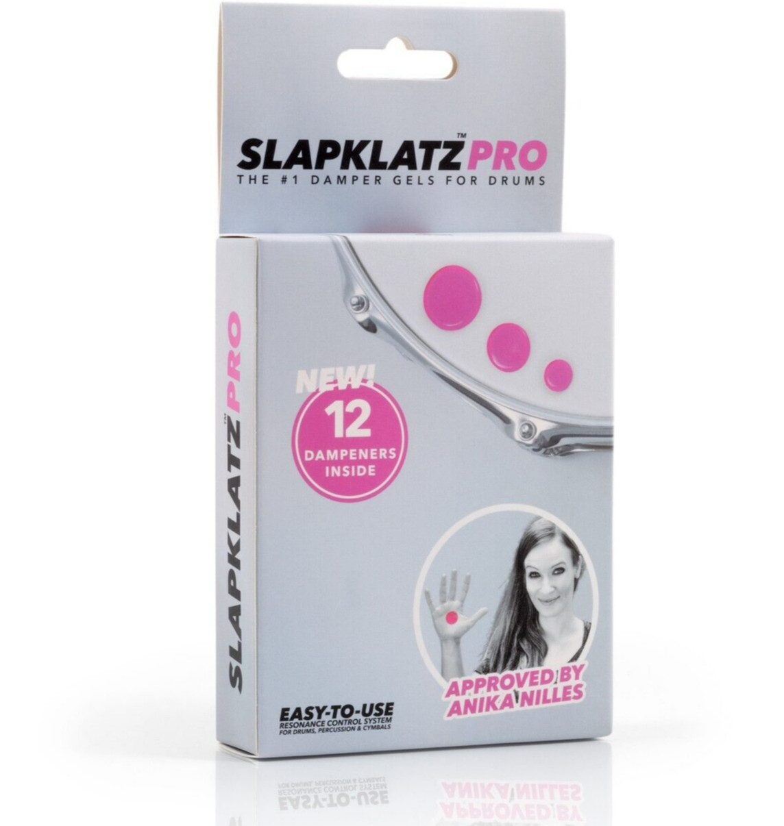 SlapKlatz Drum Dampening Gels, Pink - PRO PACK