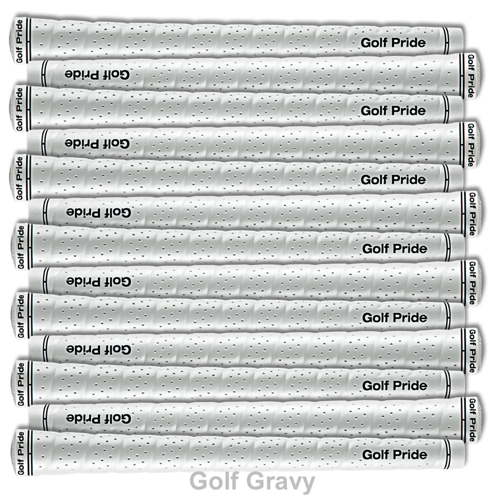13 Golf Pride Tour Wrap 2G Midsize White 600R Golf Grips TWPM-60R-050-X11