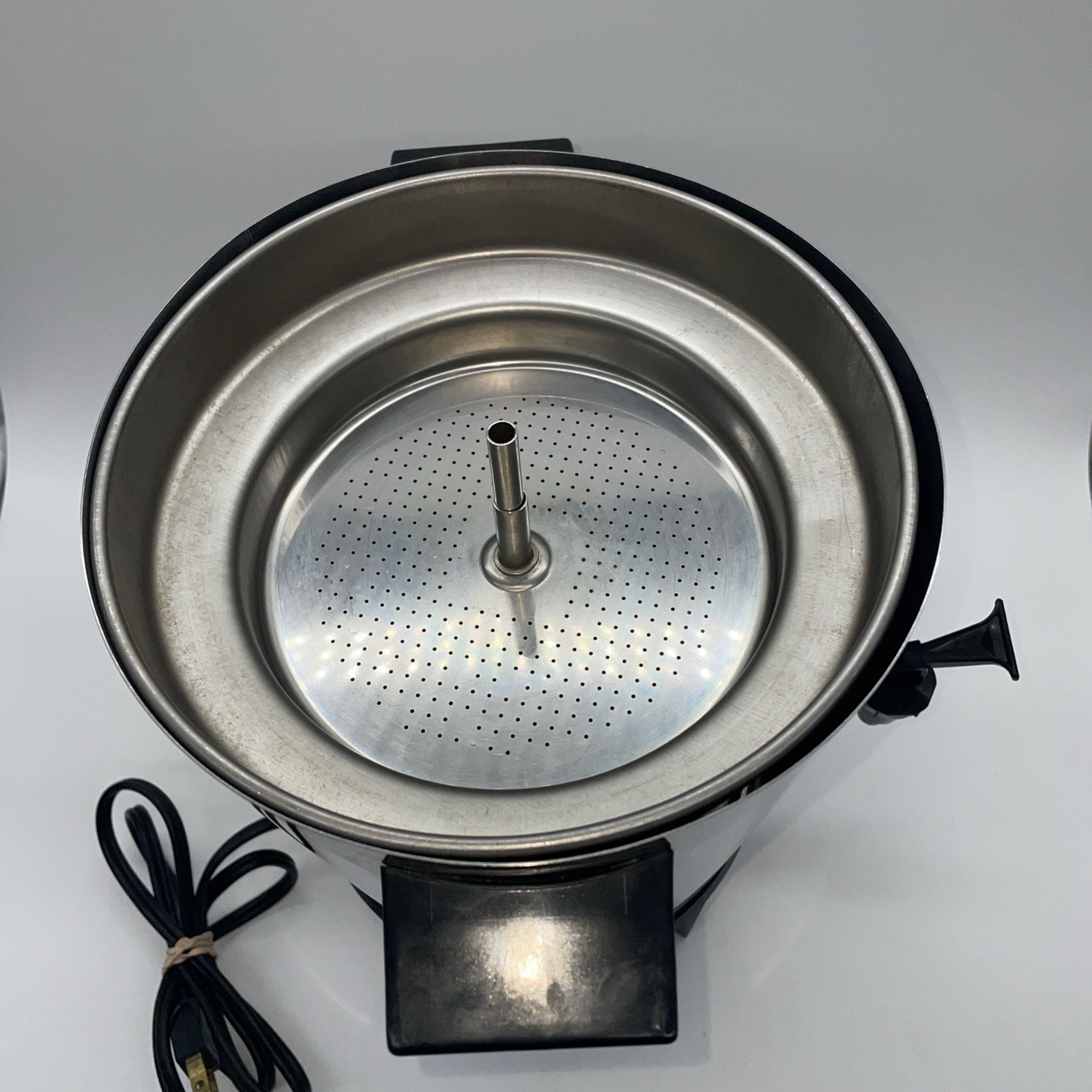 Vintage Cory Stainless Automatic, 8-24 Cup Electric Automatic Coffee Maker A24S