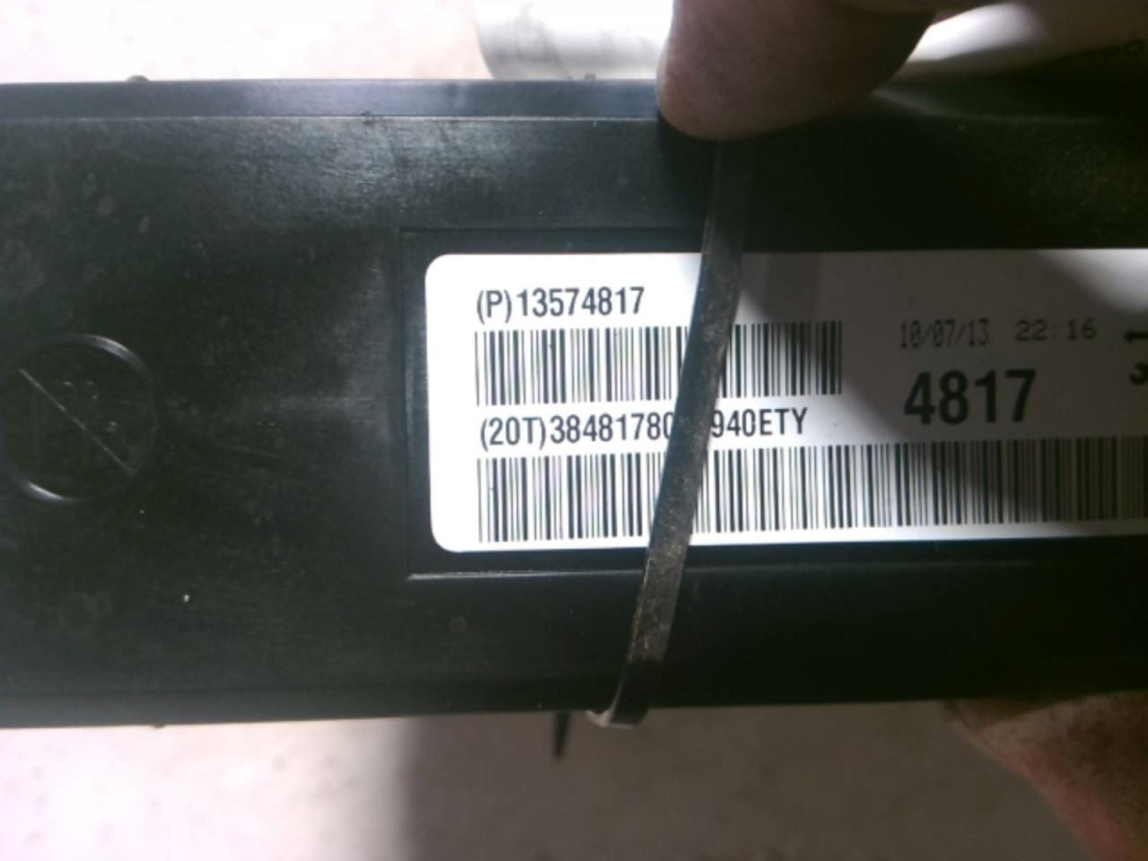 Chassis ECM Temperature Opt CJ2 ID 13574817 Fits 11 LACROSSE 115189