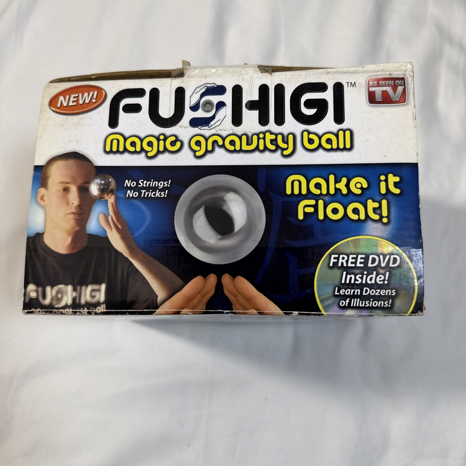FUSHIGI Magic Gravity Ball Trick Toy With Pouch DVD Boxed Make It Float