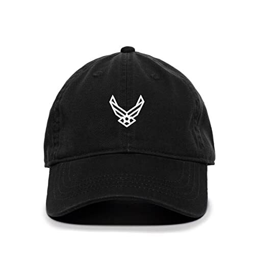 Airforce Logo Baseball Cap Embroidered Cotton Adjustable Dad Hat