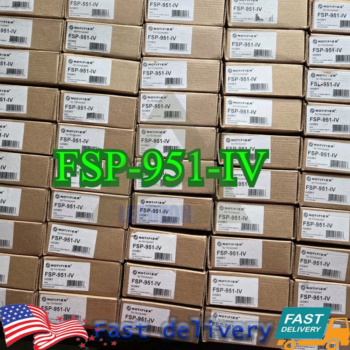 FSP-951-IV Notifier Intelligent Photoelectric Smoke Detector Ivory US Stock
