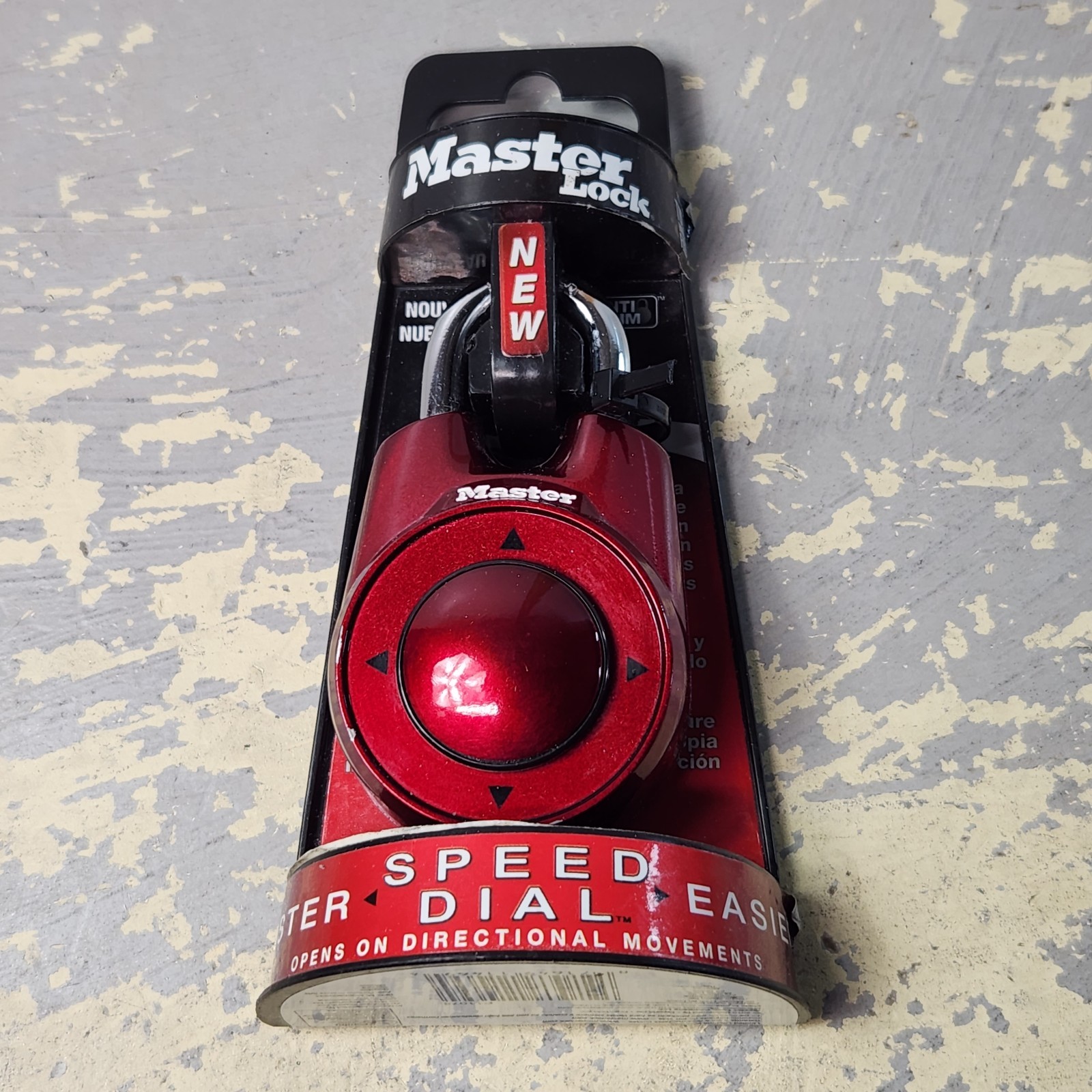 Master Lock Speed Dial Resettable Combination 1500iD Directional Movement Easy