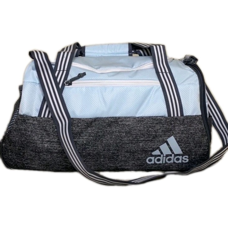 Adidas Women's Squad IV Duffel Bag Black/blue New