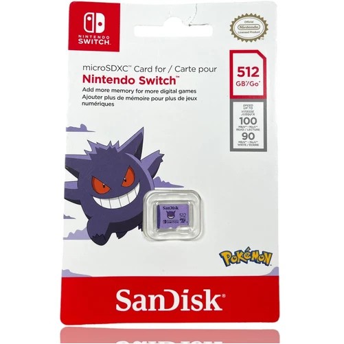 Sandisk SDSQXAO-512G-GN6ZK SDSQXAO-512G-GN6ZK SANDISK USD FOR NINTENDO SWITCH SY