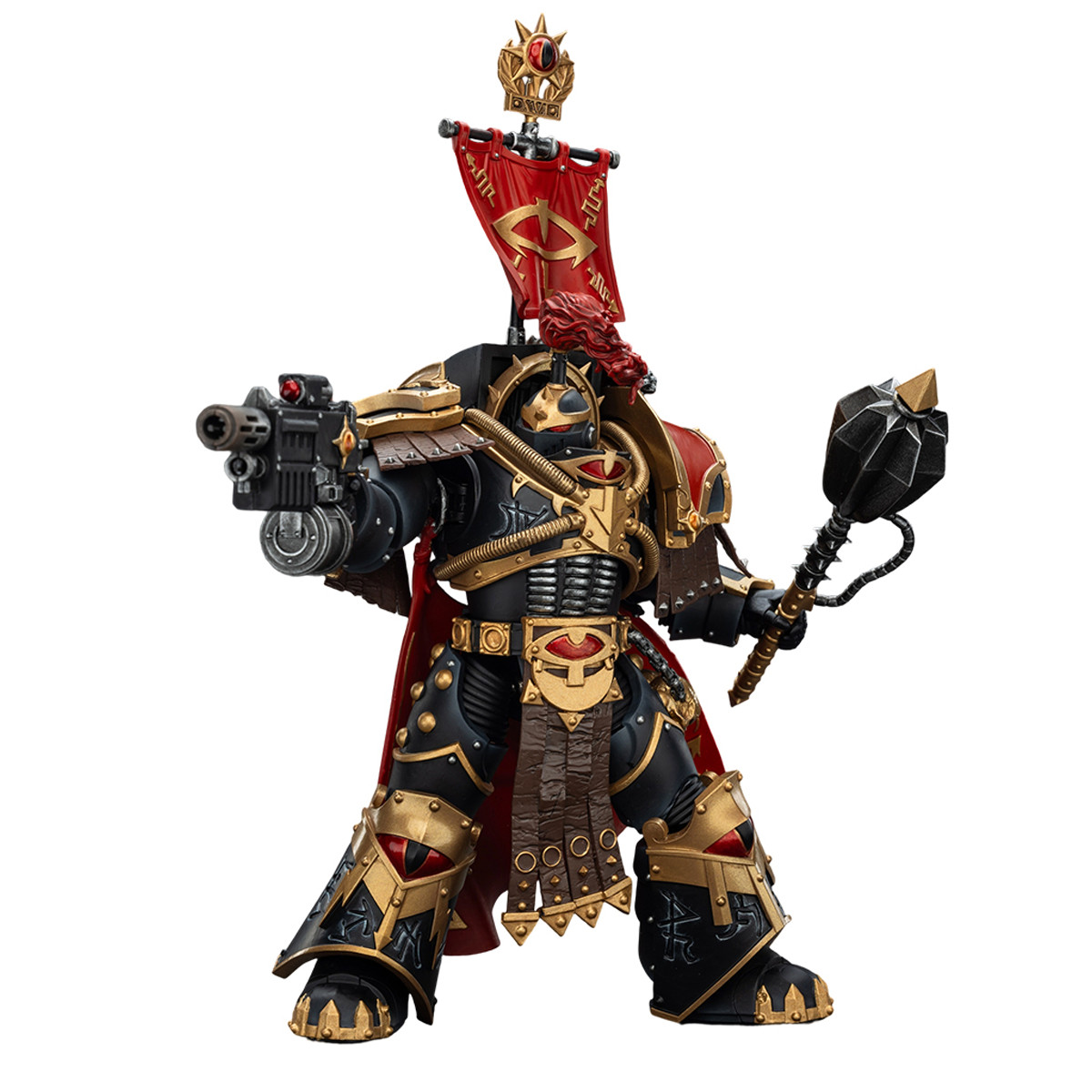 JOYTOY Warhammer 40K 1/18 Sons of Horus Legion Cataphractii Praetor Model Toys