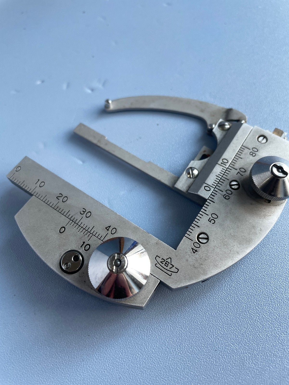 Microscope Accessories -267 Mobile Sample Holder XY Small sample holder retro