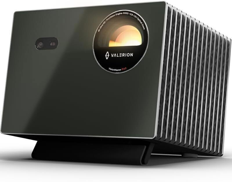 Valerion VisionMaster Pro2 Laser Projector 4K 15000:1 HDR10+ GTV 3000 ISO Lumens