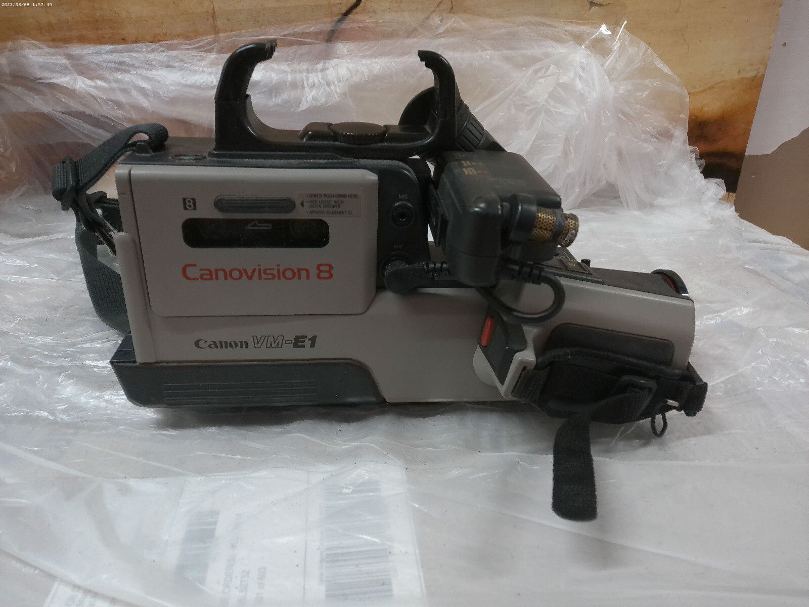 Vintage Canon Canovision 8 VM-E1 Camera Bundle w/ Bag Case