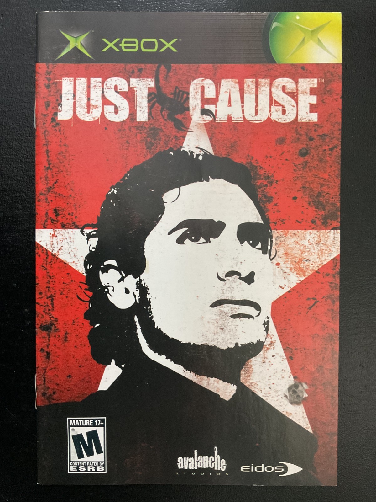 Just Cause 1 Microsoft XBOX Instruction Manual Only