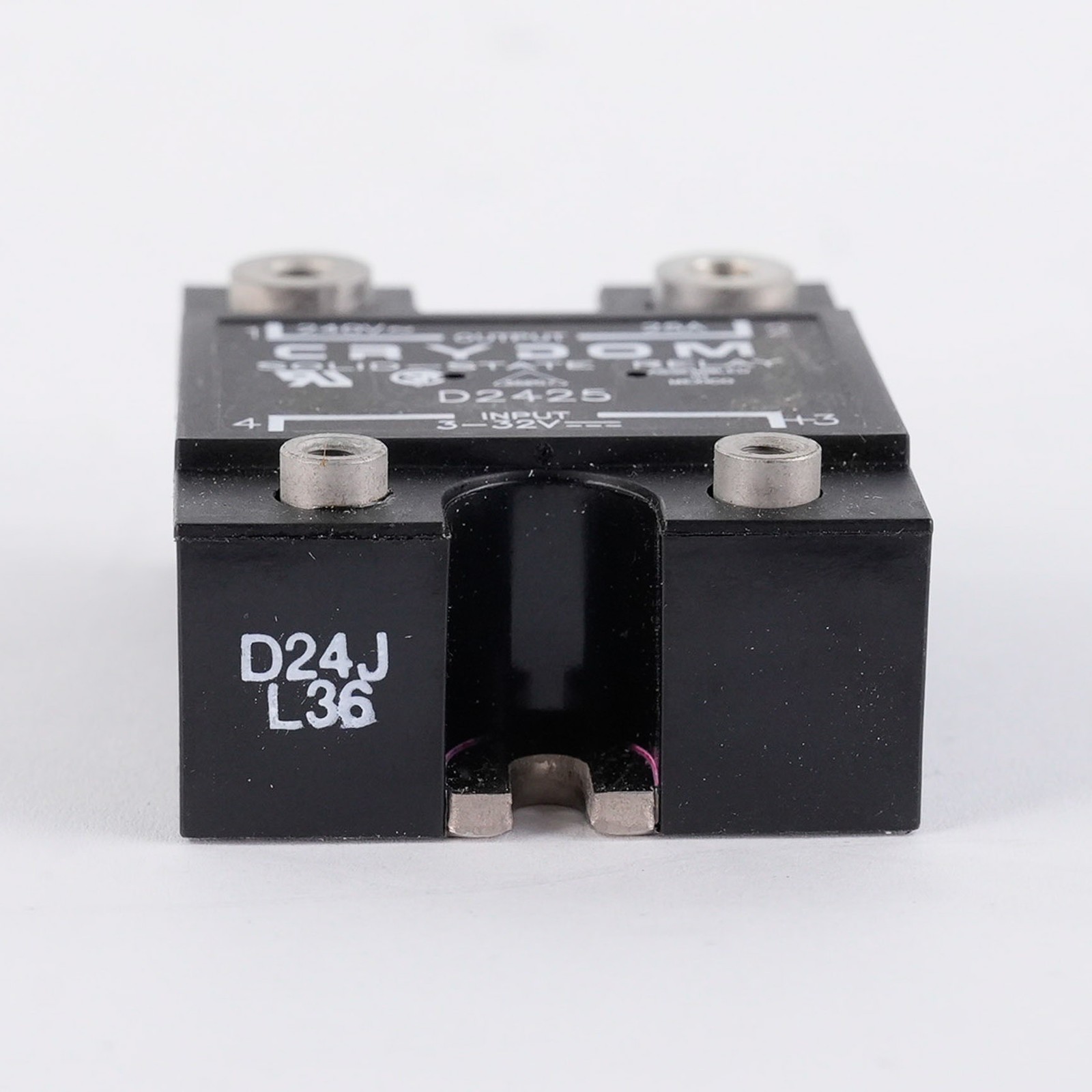 Crydom D2425 Solid State Relay SSR 240V 25A 3-32V Input - Open Box