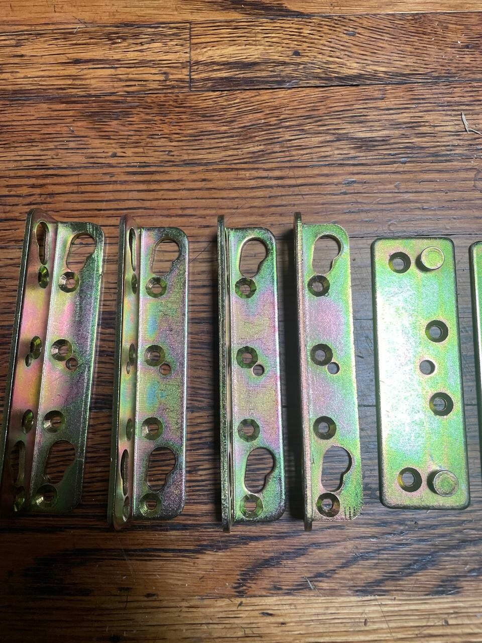 5-3/16" Bed Rail Hook Hinges Fittings Fasteners - 4 Sets (For 1 Bed) FREE SHIP