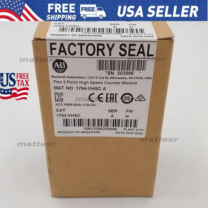 New AB 1794-VHSC Flex I/O Very High Speed Counter module 1794VHSC