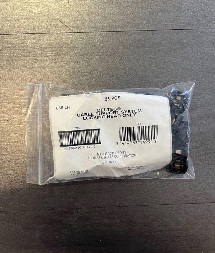Thomas & Betts Deltec Cable Support System Locking Head Only CSS-LH 25 PCS