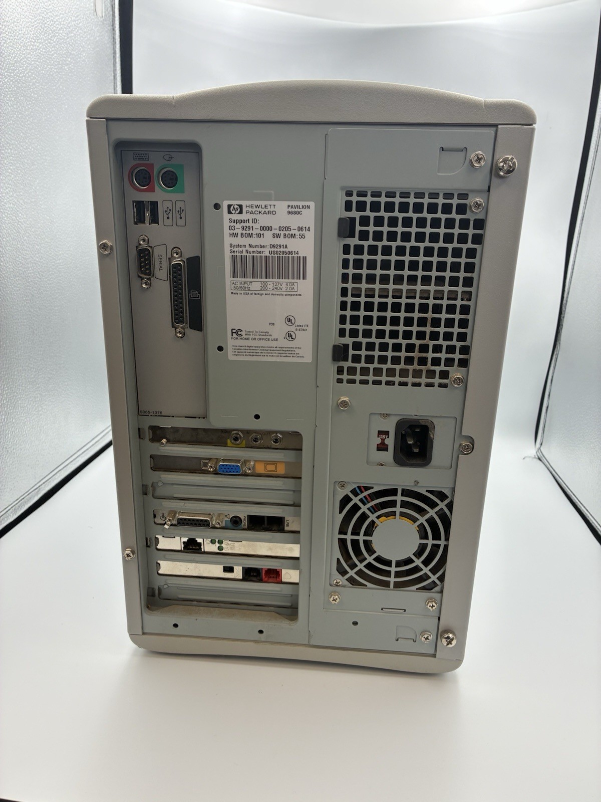hp pavilion desktop 9680c Windows 98