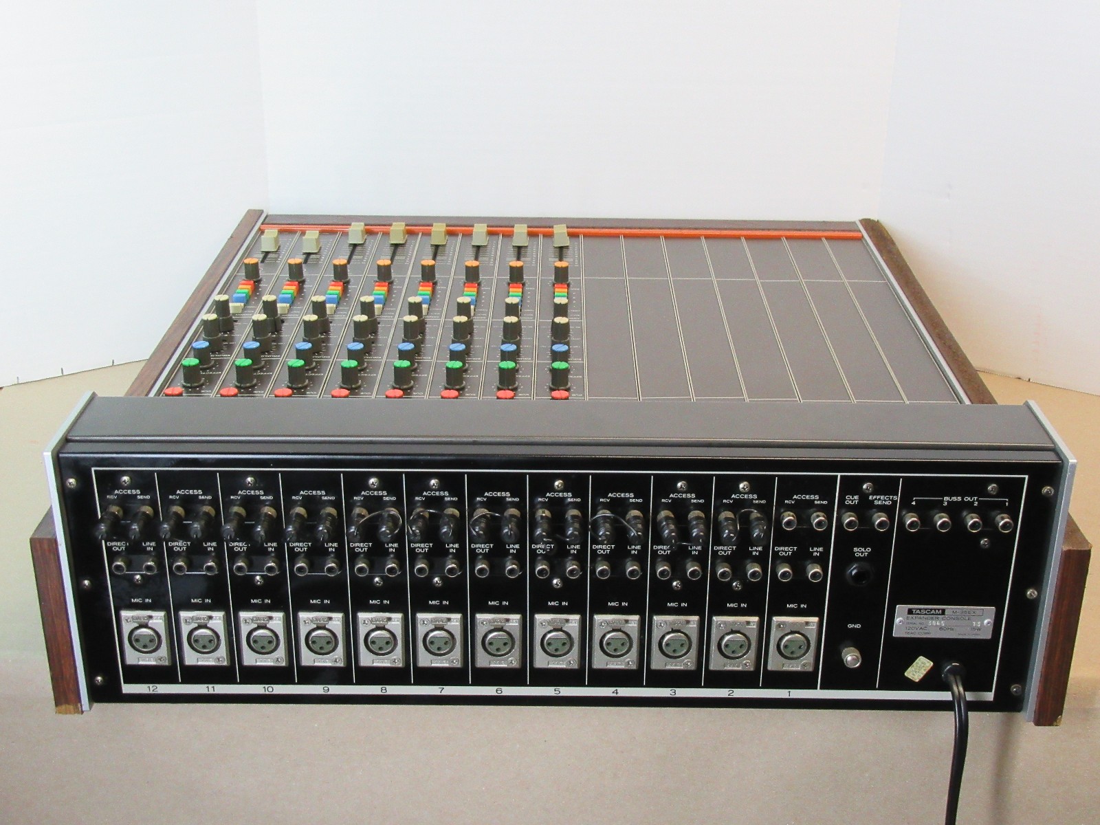 Vintage Tascam Model M-35EX expansion console mixer