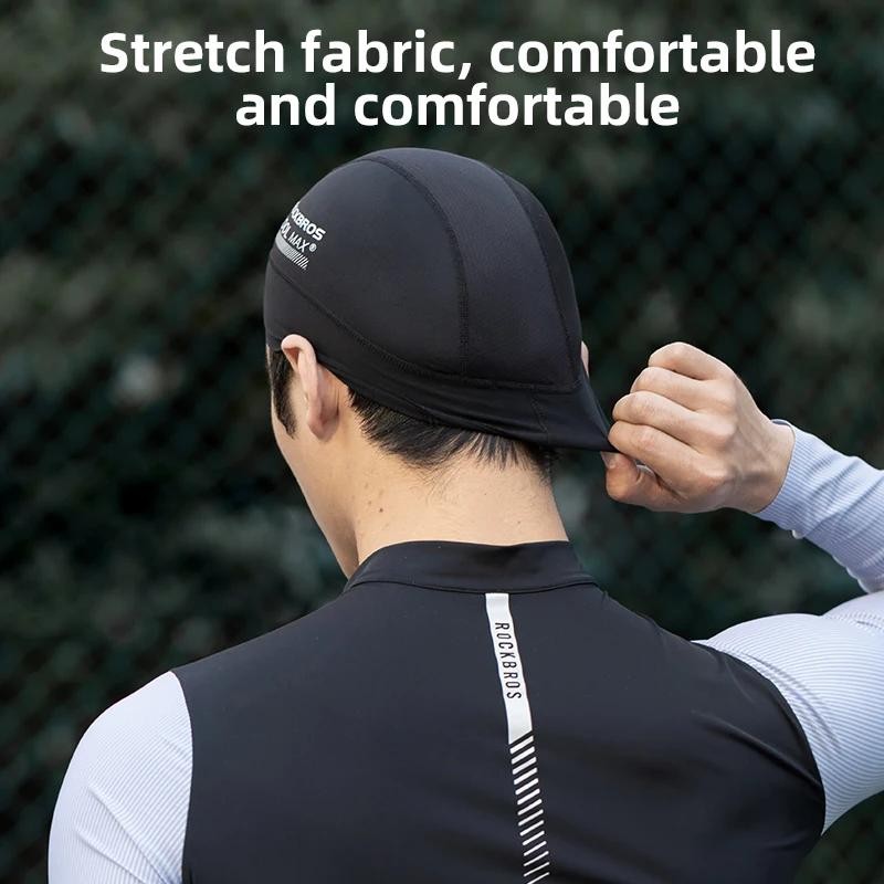Rockbros Cycling Cap Breathable Quick-drying Helmet Hat Inner Cap Upf50 Sun Prot