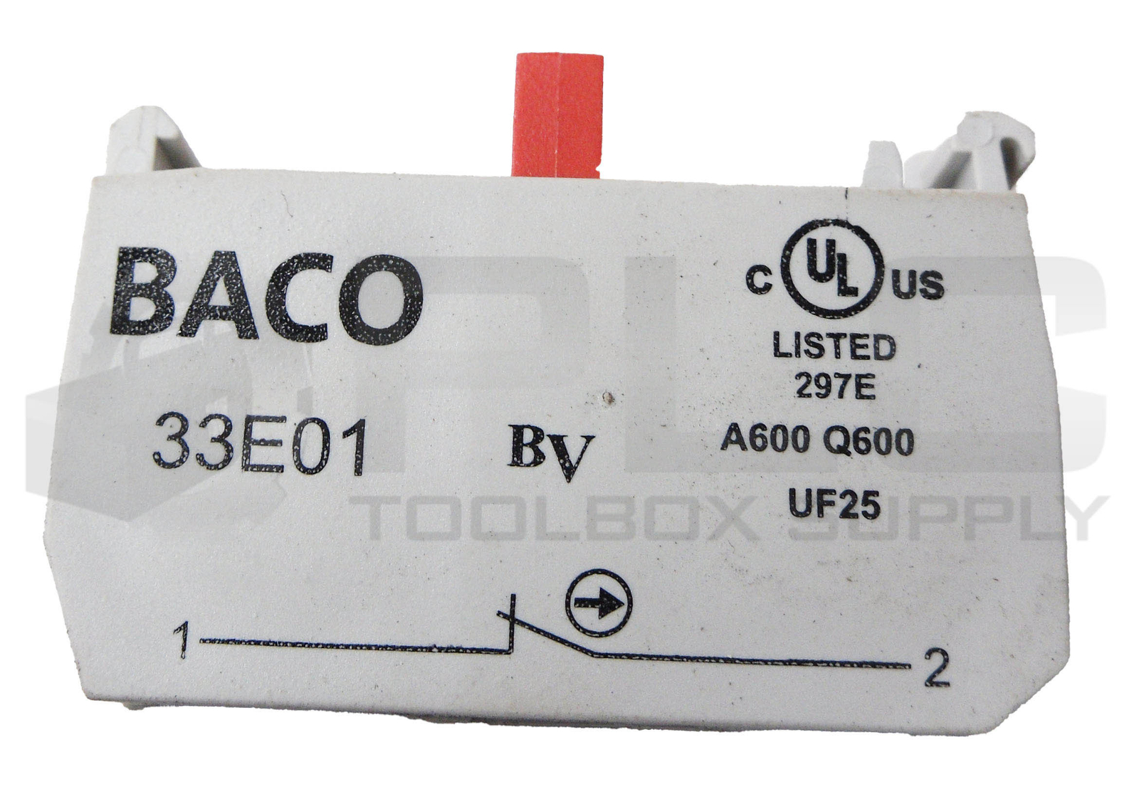 NEW BACO 33E01 CONTACT BLOCK 690VAC 10A