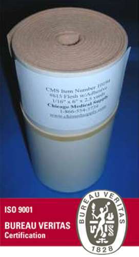 #615 Adhesive Felt Flesh Roll 1/16"x6"x2.5Yds Orthopedic Medical Grade USA