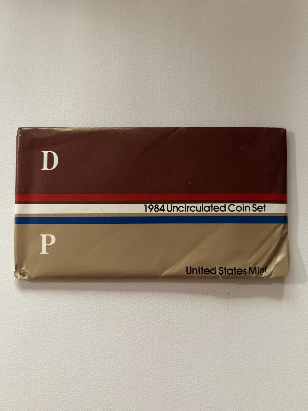 1984 Uncirculated Denver & Philly Mint Coin Set - Original Government Packaging