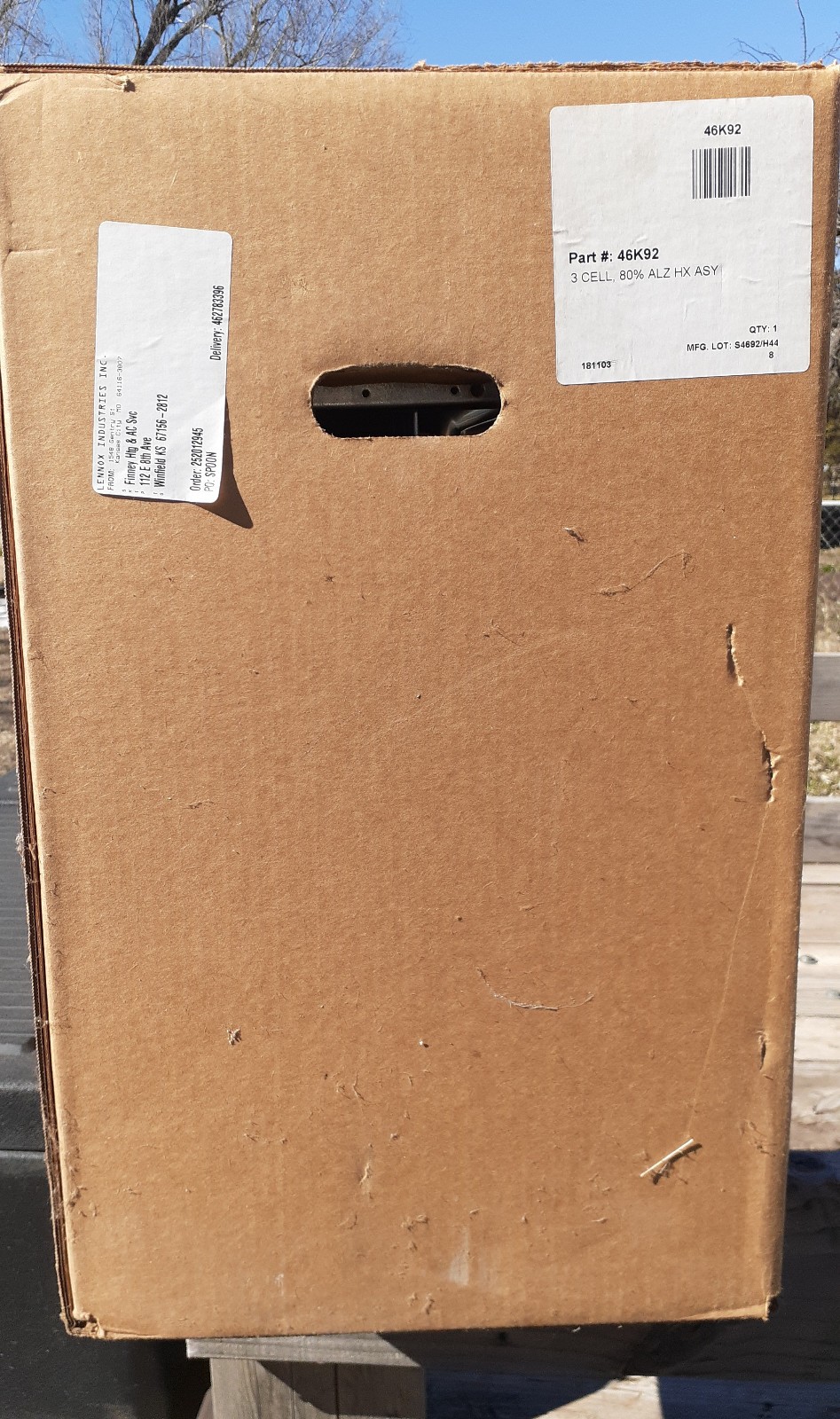 46K92 Lennox Heat Exchanger OEM