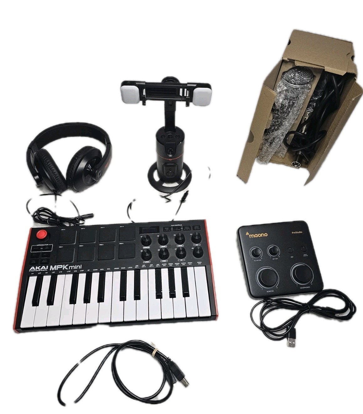 Music Recording Studio Equipment Bundle