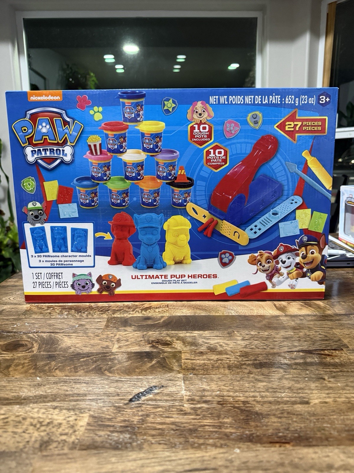 Nickelodean Paw Patrol Ultimate Pup Heroes Dough Play Set 27pc