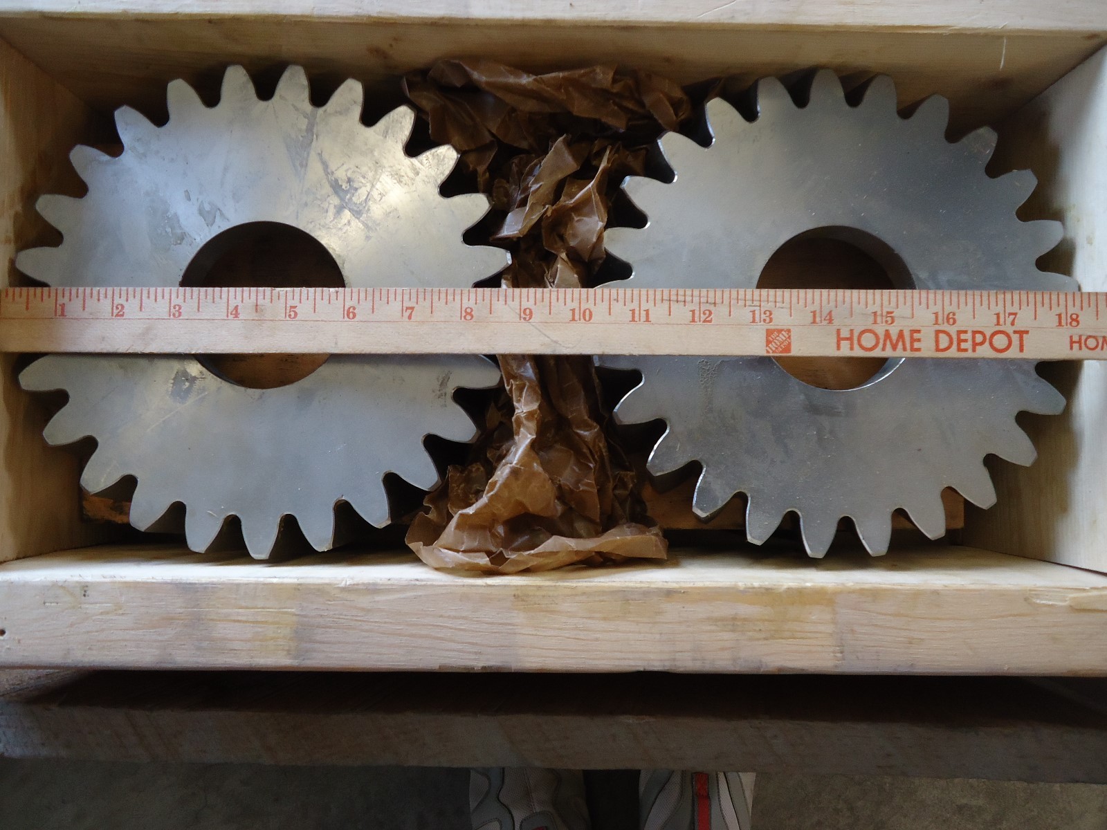 uniGear inc 17731 & 17731A Gear 25T#1 & 25T#2 "New" 8.863 OD - ATOX MILL FEED