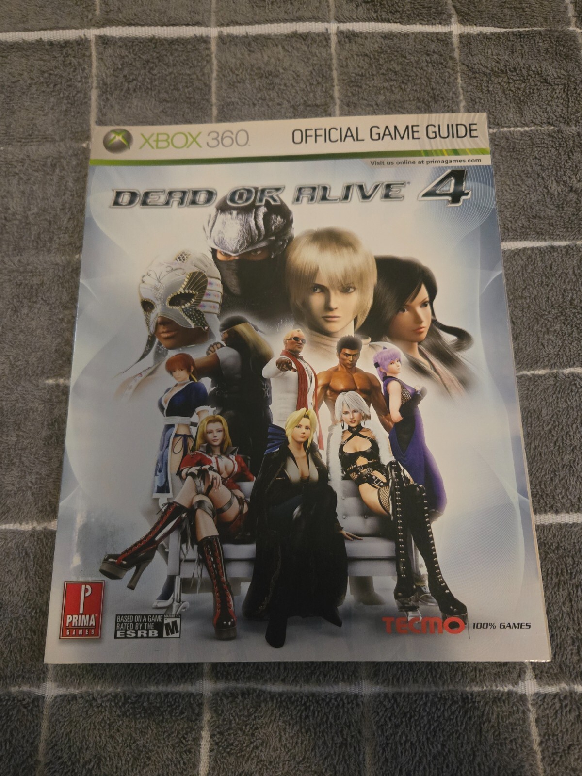 Dead or Alive 4 Prima Official Strategy Guide Microsoft Xbox 360 Tecmo