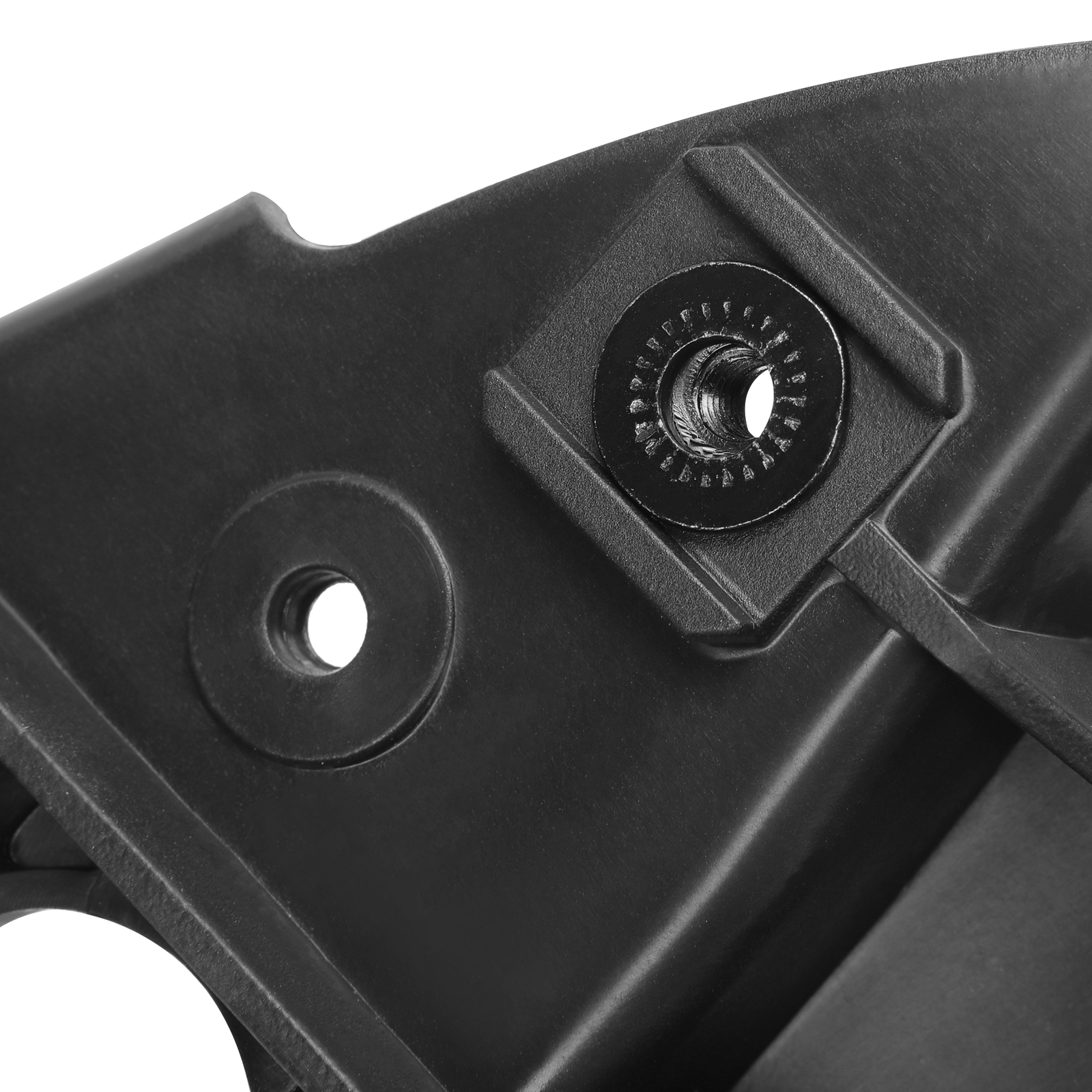 HECASA Pair of Radiator Support Headlight Brackets For 2013-24 20 Ram 1500 2500