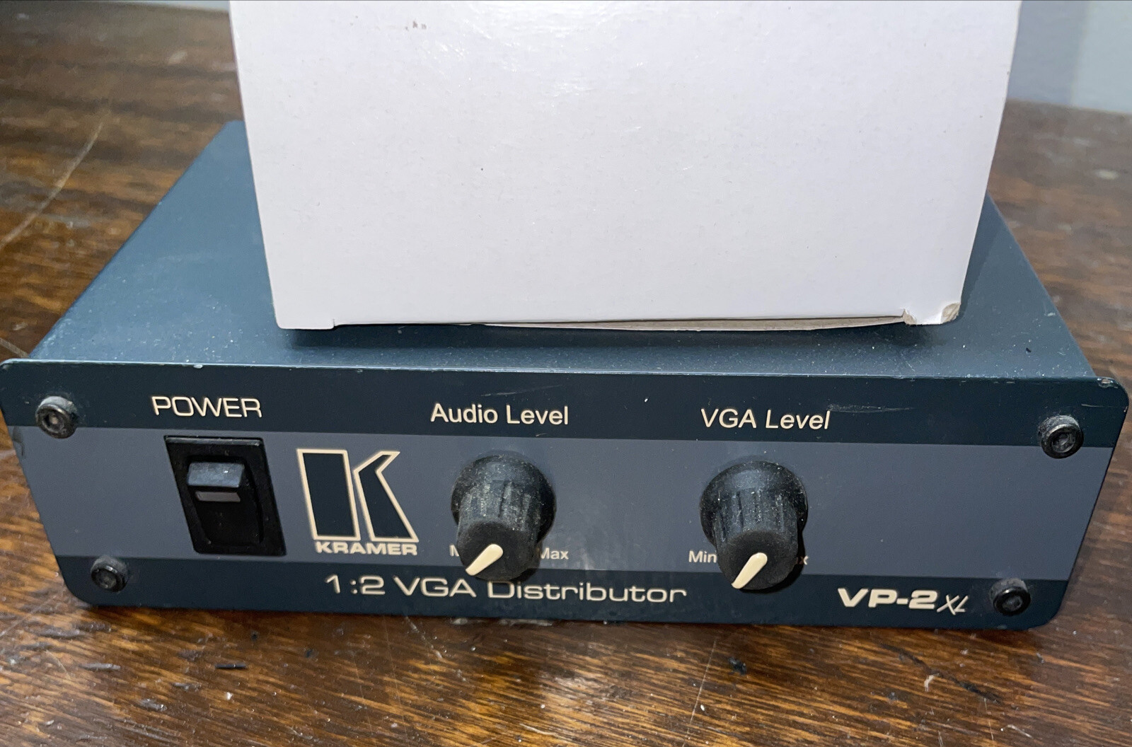 KRAMER VP-2XL 1:2 VGA Computer Video & Stereo Audio Distribution Amplifier