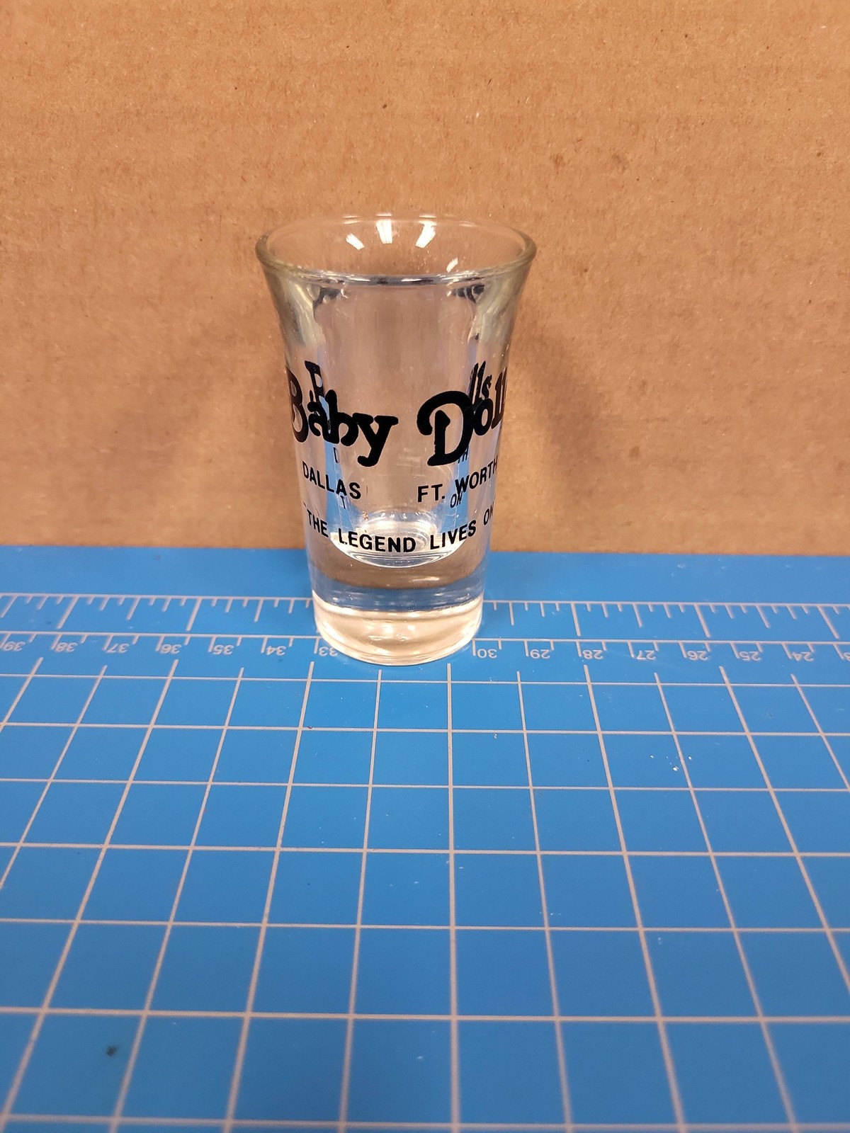 Baby Dolls Dallas Ft Worth Shot Glass The Legend Lives On Souvenir Barware