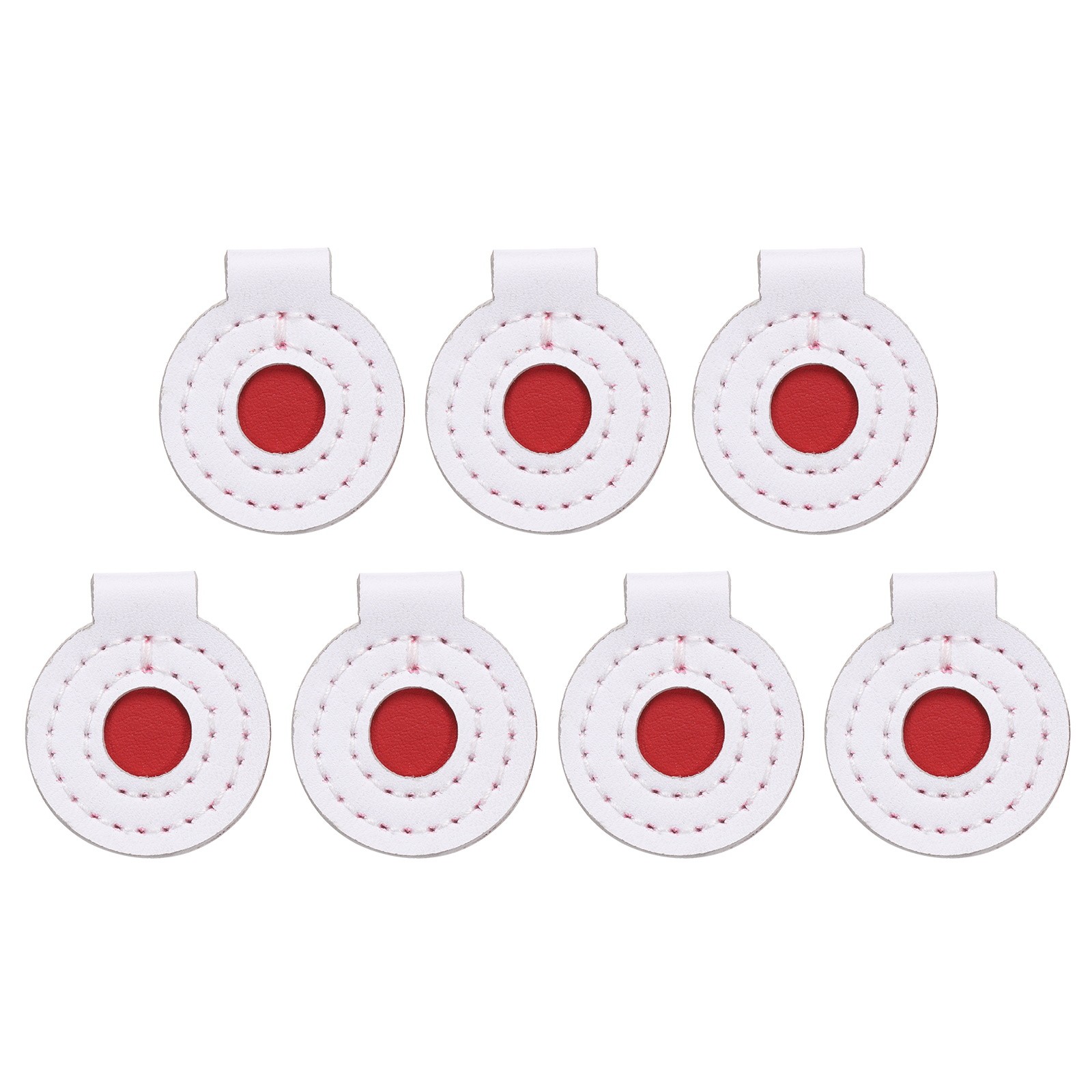 7Pcs Microfiber Bullseye Targets for Shooting Practice 3cm