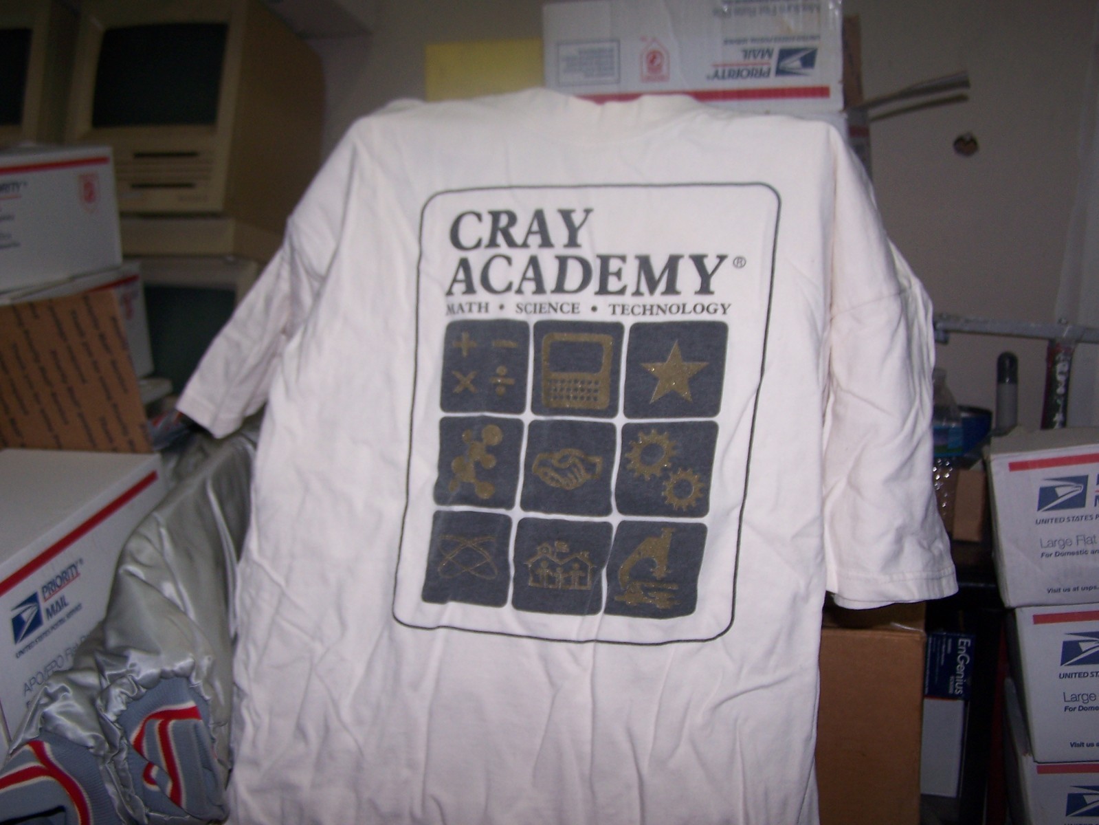 Cray Academy White T-Shirt
