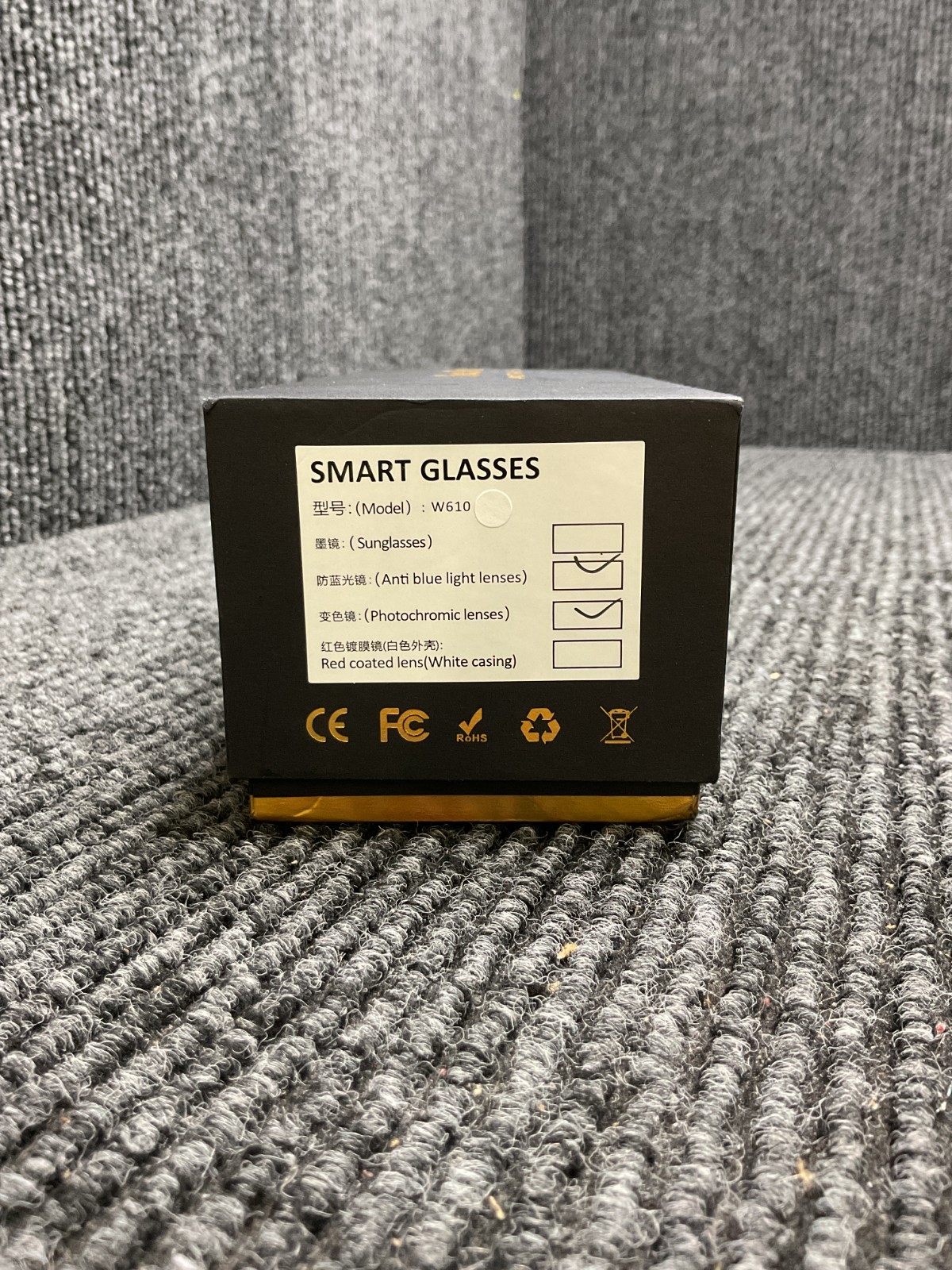 Booabei Smart AI Glasses 8MP 2K HD