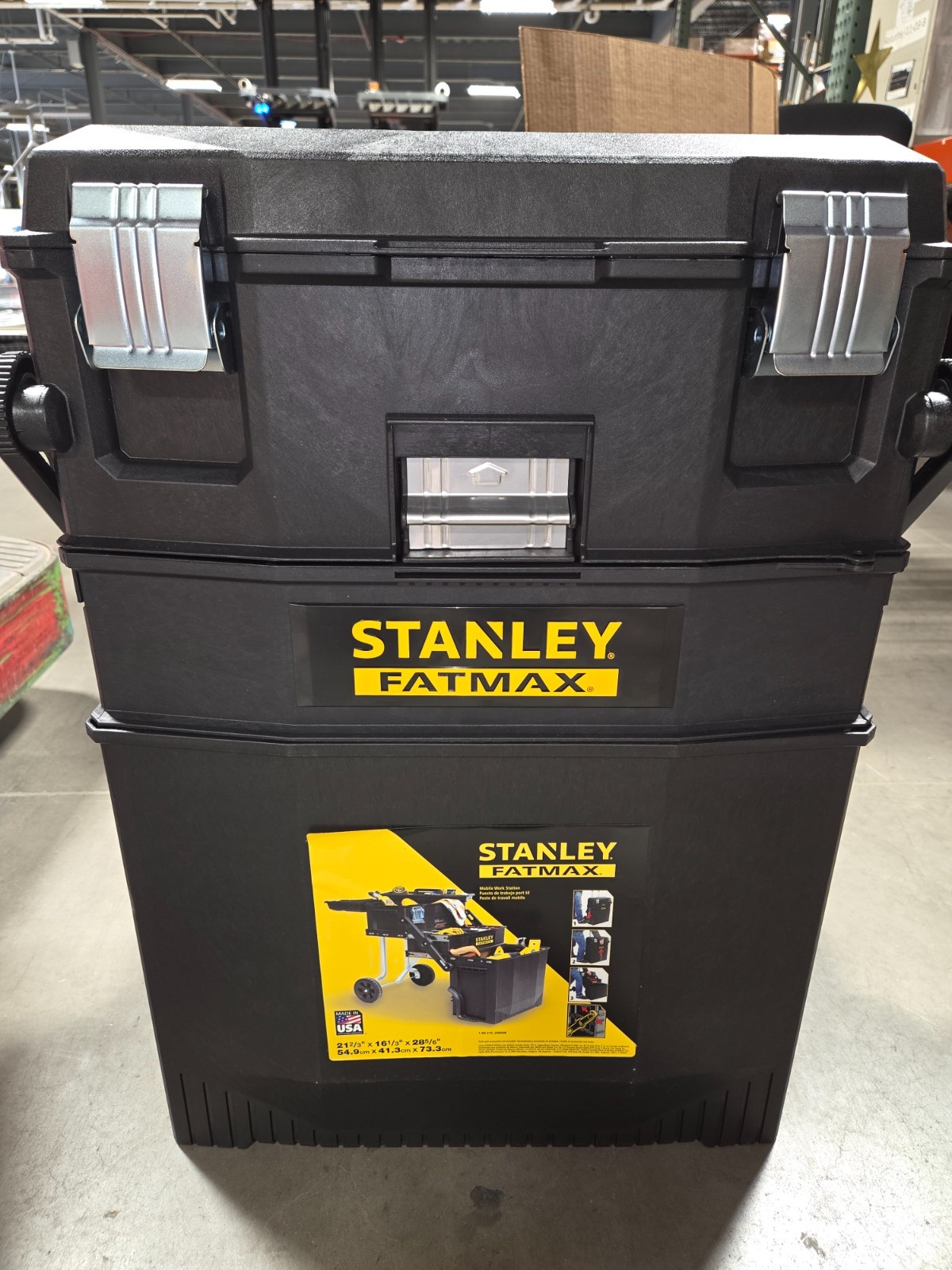 Stanley 020800R FATMAX 4-in-1 Mobile Tools and Parts Work Station Organizer NEW
