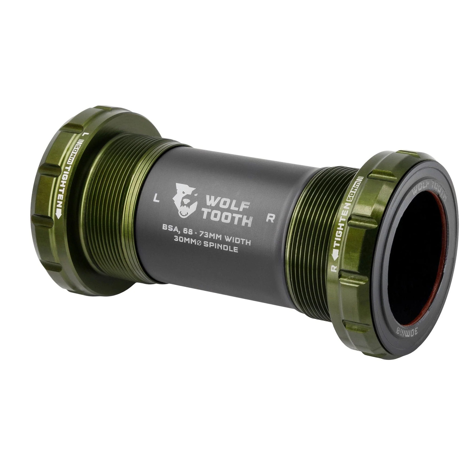 Wolf Tooth 30mm Olive BSA Bottom Bracket | Durable, Lightweight,