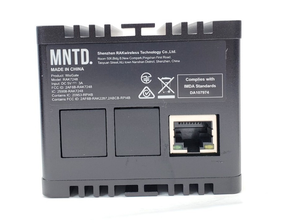 MNTD. Blackspot Miner By RAKwireless Helium LongFi Compatible