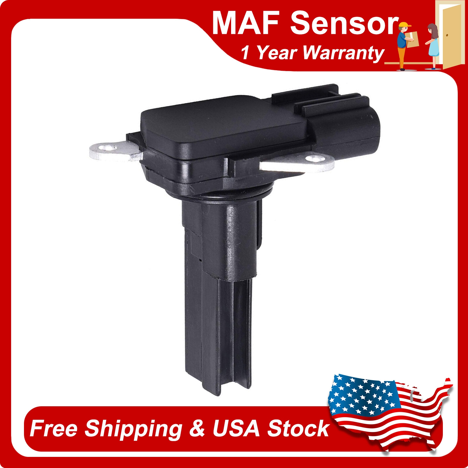Mass Air Flow Sensor MAF Sensor for Subaru Forester Impreza Legacy 22680AA380