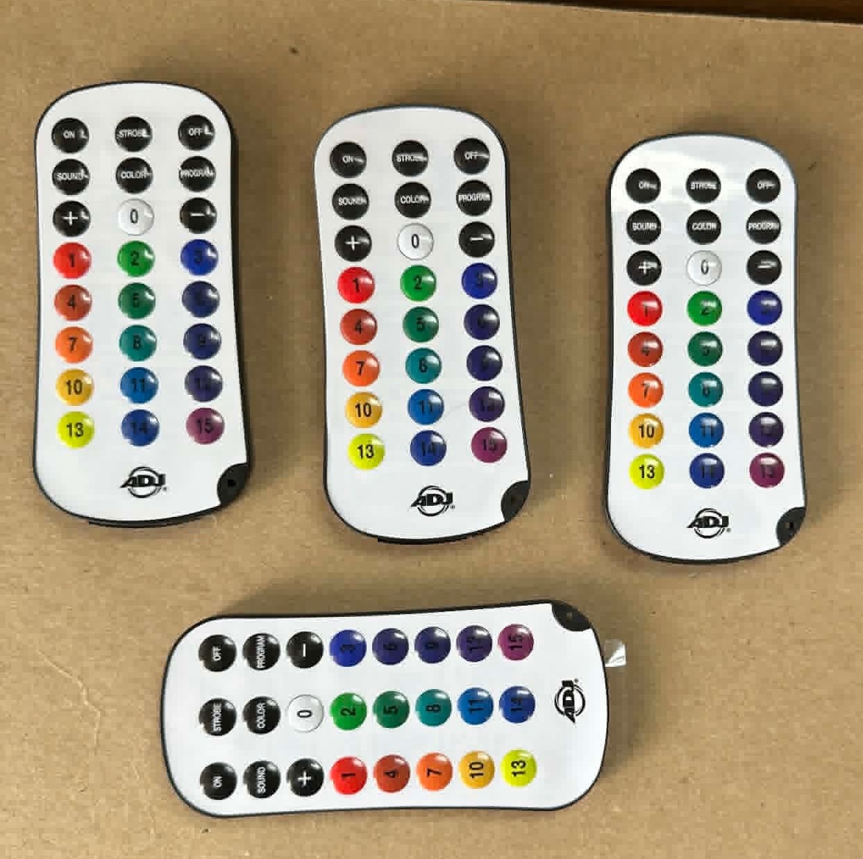 1 American DJ ADJ UC-IR 24 Universal Infrared Remote Control for Many Fixtures